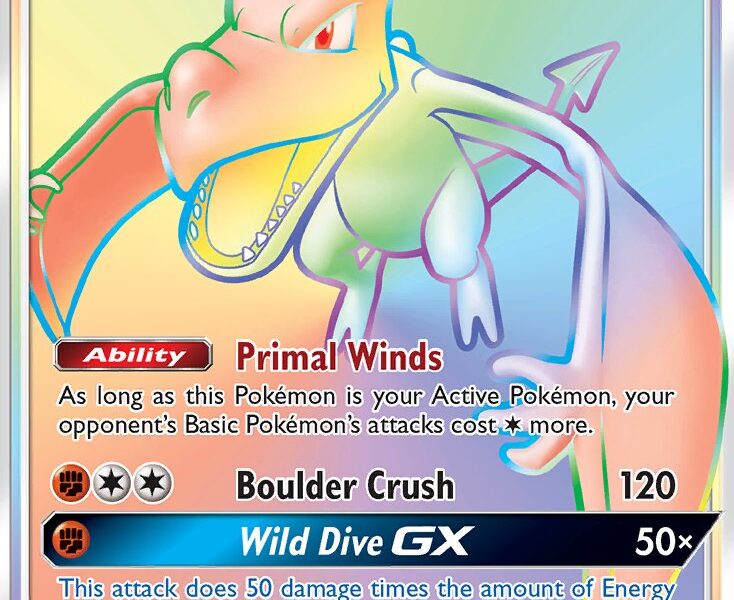 Aerodactyl-GX Pokemon Kaart