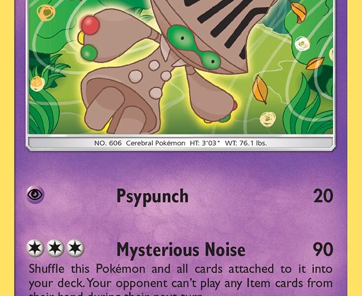Beheeyem Pokemon Kaart