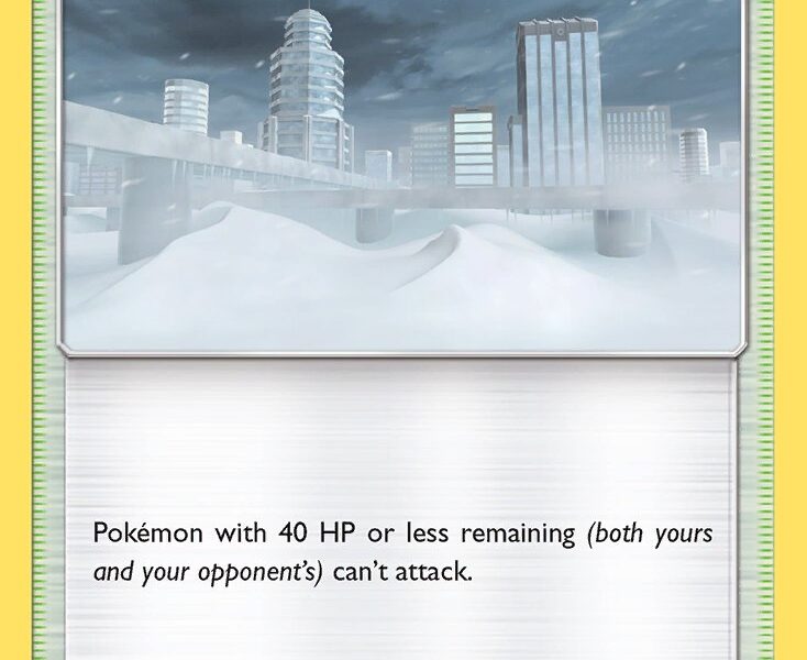 Blizzard Town Pokemon Kaart