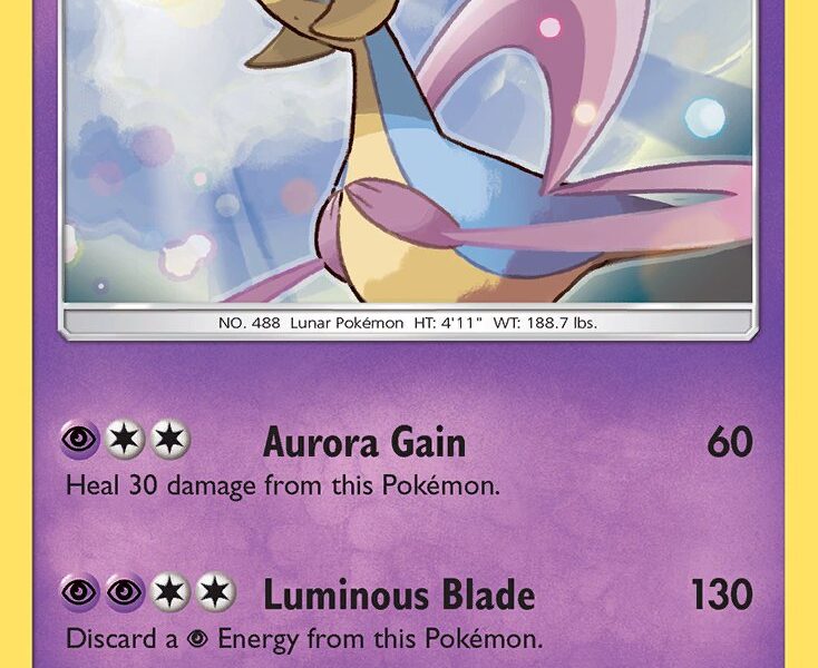 Cresselia Pokemon Kaart