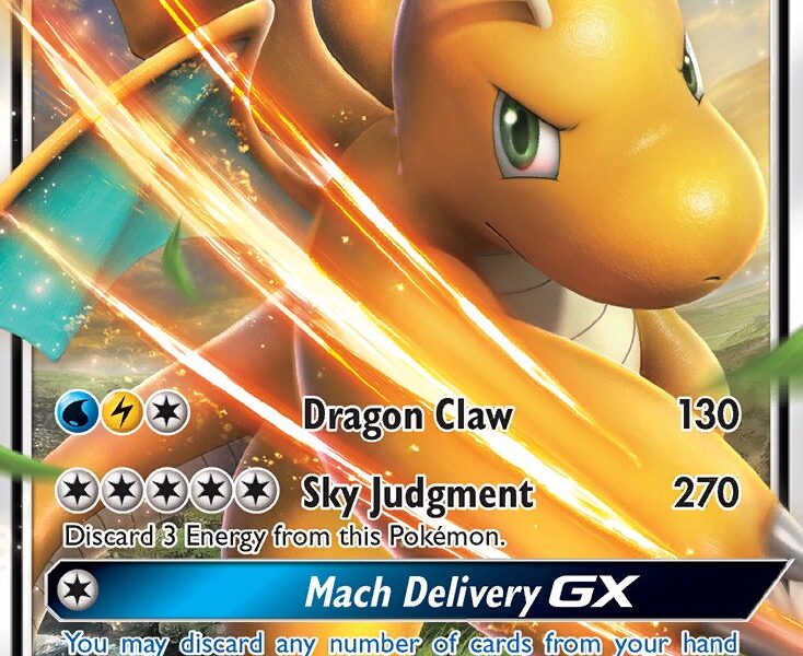 Dragonite-GX Pokemon Kaart