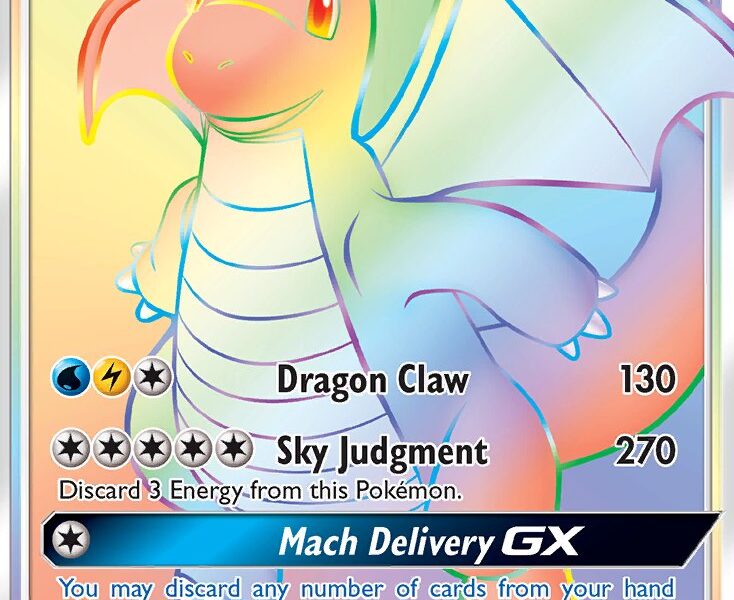 Dragonite-GX Pokemon Kaart