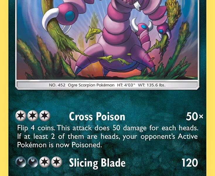 Drapion Pokemon Kaart