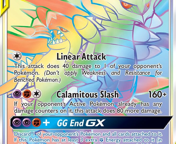 Garchomp & Giratina-GX Pokemon Kaart
