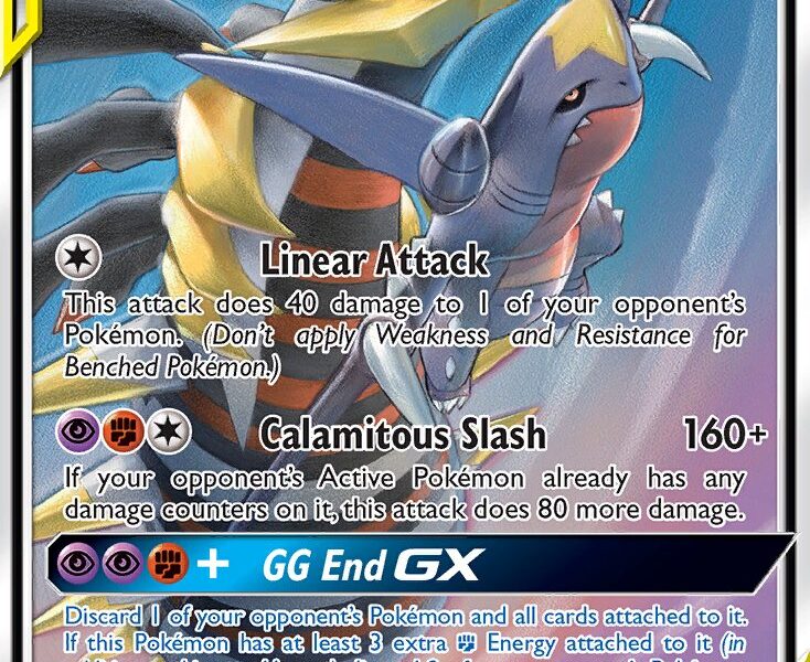 Garchomp & Giratina-GX Pokemon Kaart