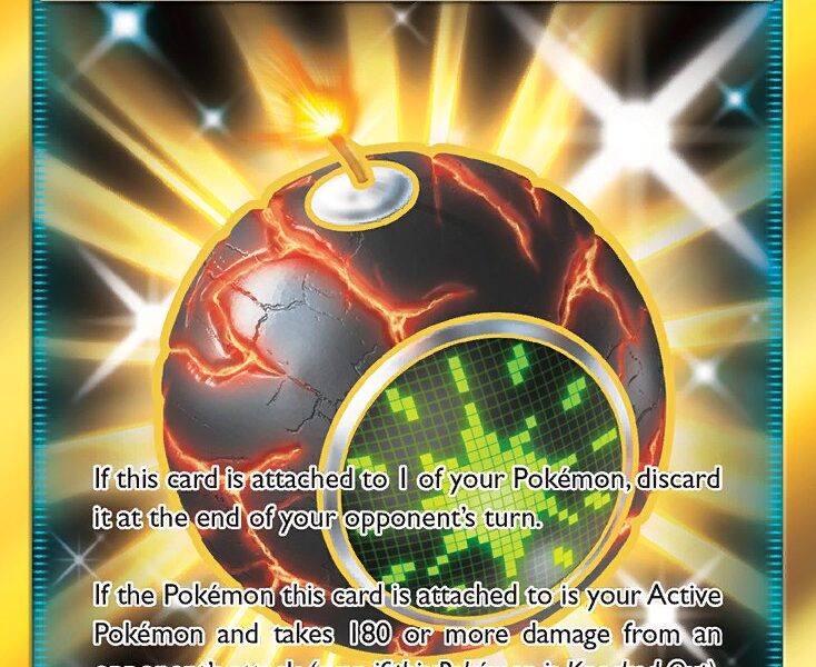 Giant Bomb Pokemon Kaart