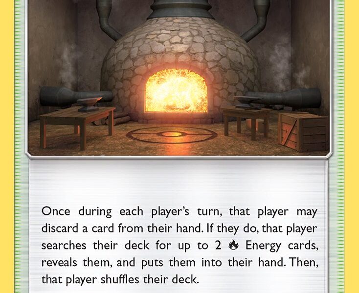 Giant Hearth Pokemon Kaart