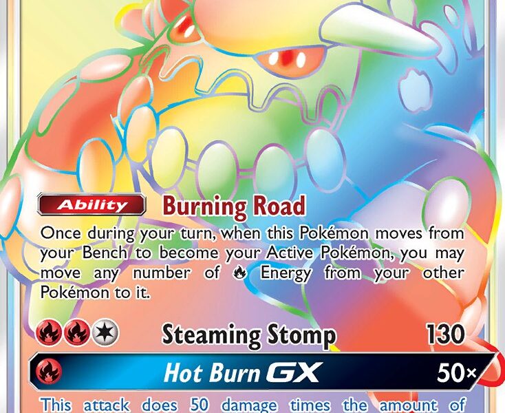 Heatran-GX Pokemon Kaart