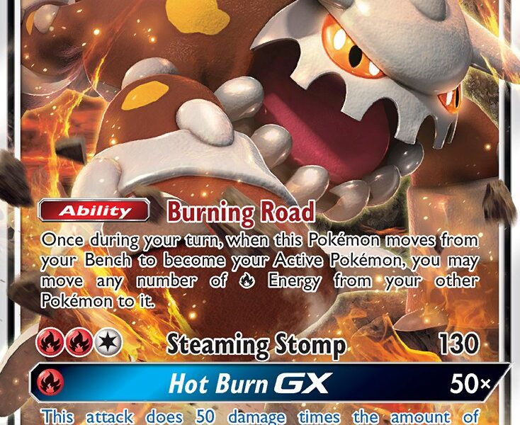 Heatran-GX Pokemon Kaart