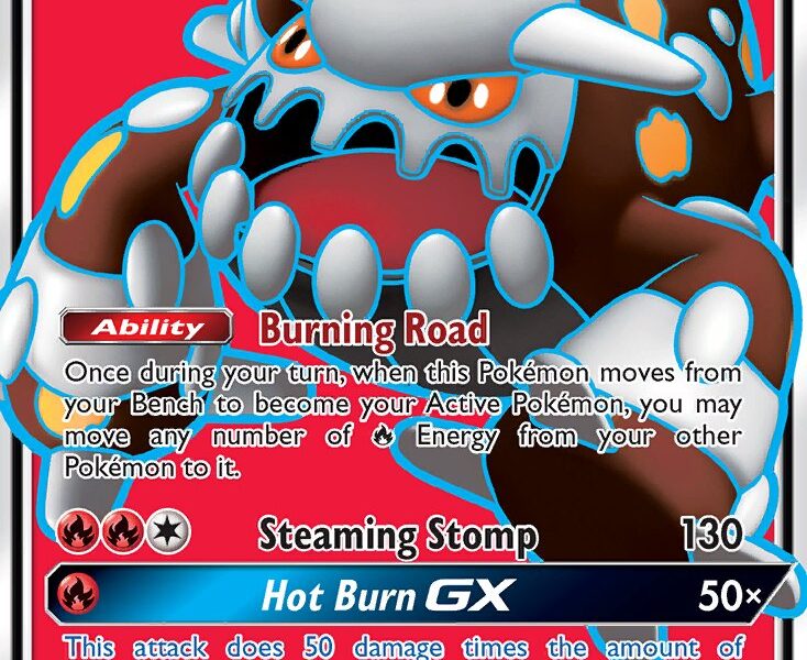 Heatran-GX Pokemon Kaart
