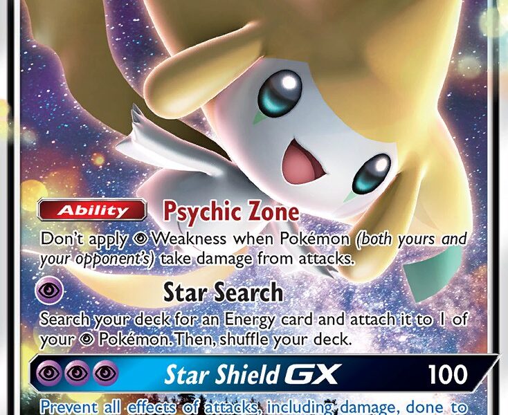 Jirachi-GX Pokemon Kaart