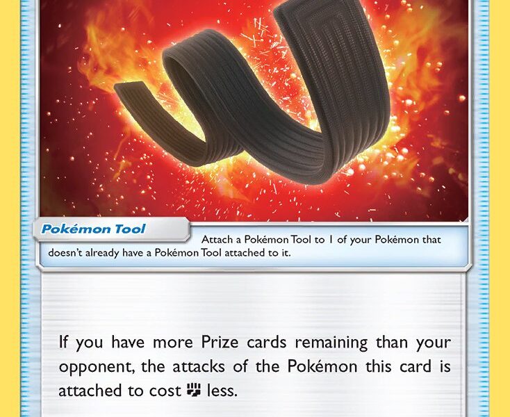 Karate Belt Pokemon Kaart