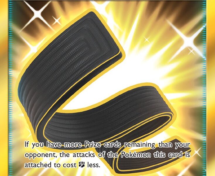 Karate Belt Pokemon Kaart