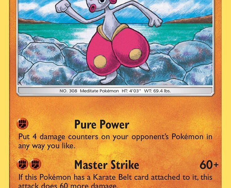 Medicham Pokemon Kaart