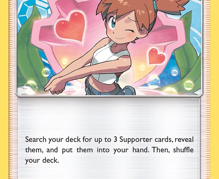 Misty’s Favor Pokemon Kaart