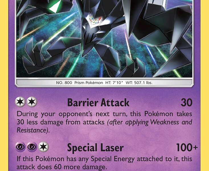 Necrozma Pokemon Kaart
