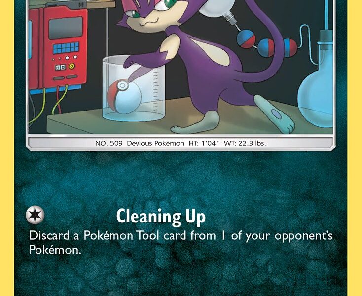 Purrloin Pokemon Kaart