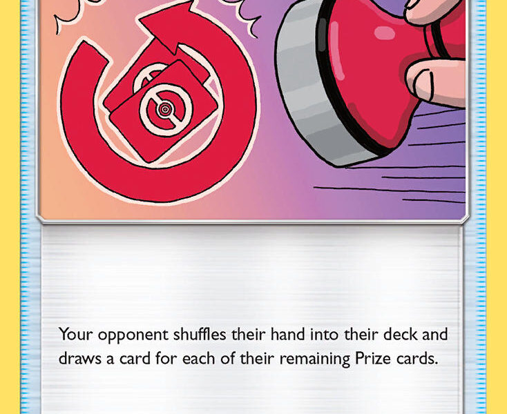 Reset Stamp Pokemon Kaart