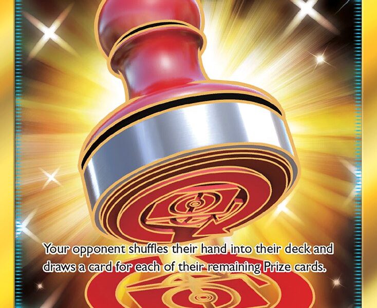Reset Stamp Pokemon Kaart