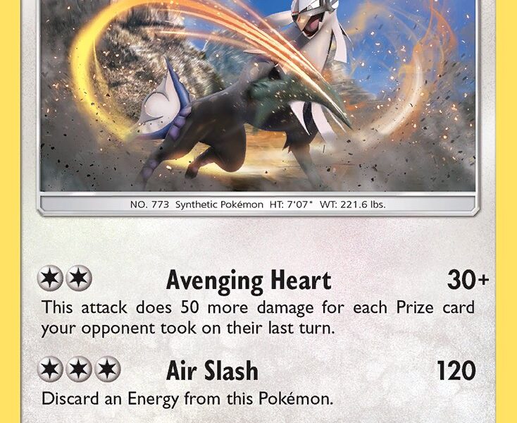 Silvally Pokemon Kaart