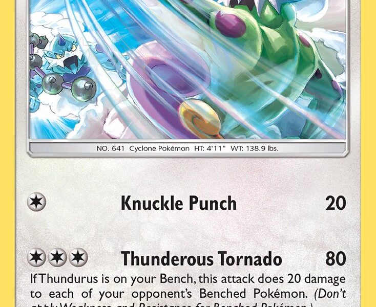 Tornadus Pokemon Kaart