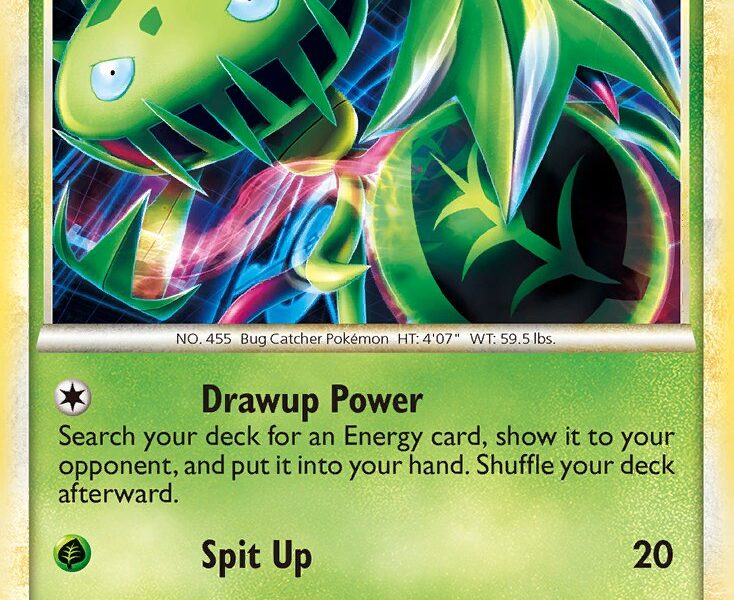 Carnivine Pokemon Kaart