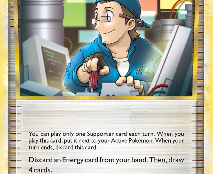 Engineer’s Adjustments Pokemon Kaart