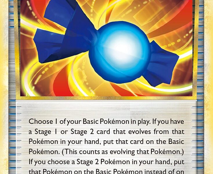 Rare Candy Pokemon Kaart