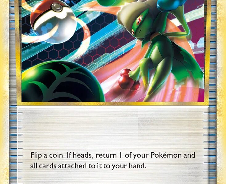 Super Scoop Up Pokemon Kaart
