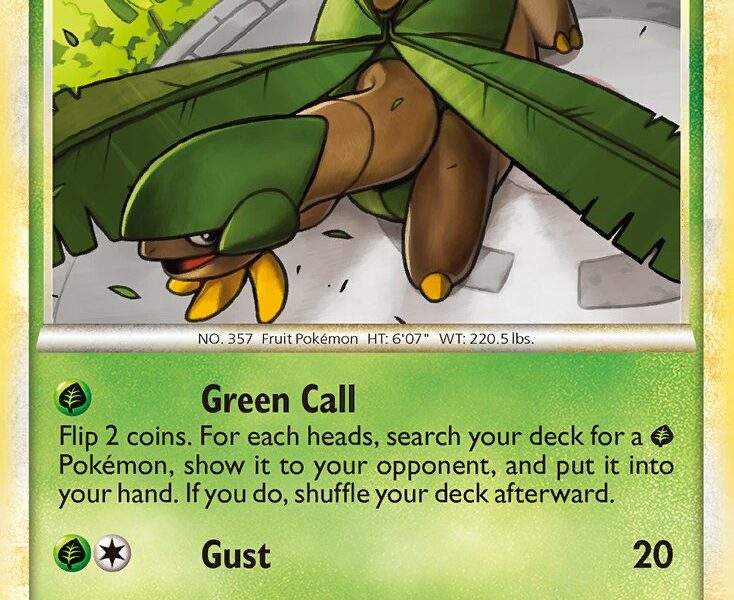Tropius Pokemon Kaart