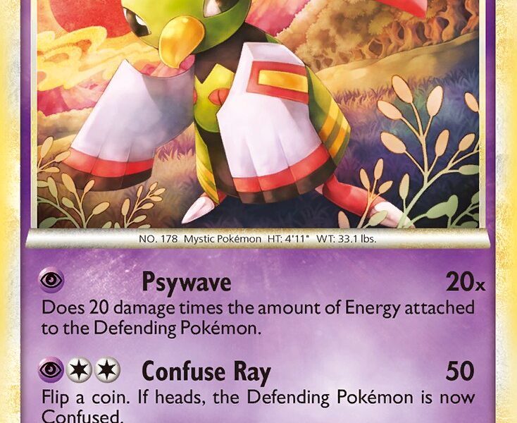 Xatu Pokemon Kaart