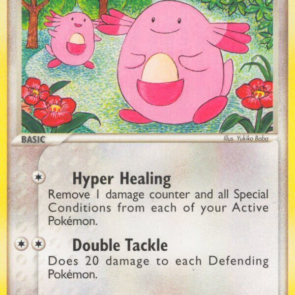 Chansey Pokemon Kaart