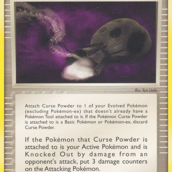 Curse Powder Pokemon Kaart