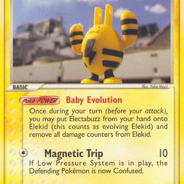 Elekid Pokemon Kaart