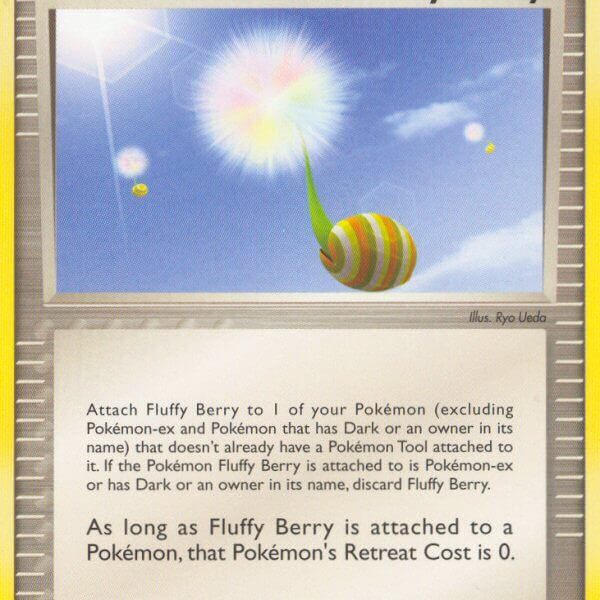 Fluffy Berry Pokemon Kaart