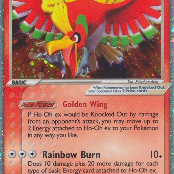 Ho-Oh ex Pokemon Kaart