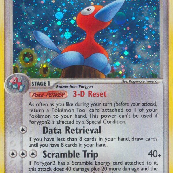 Porygon2 Pokemon Kaart