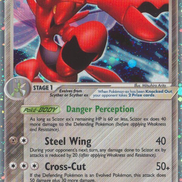 Scizor ex Pokemon Kaart