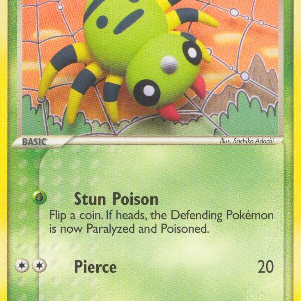 Spinarak Pokemon Kaart