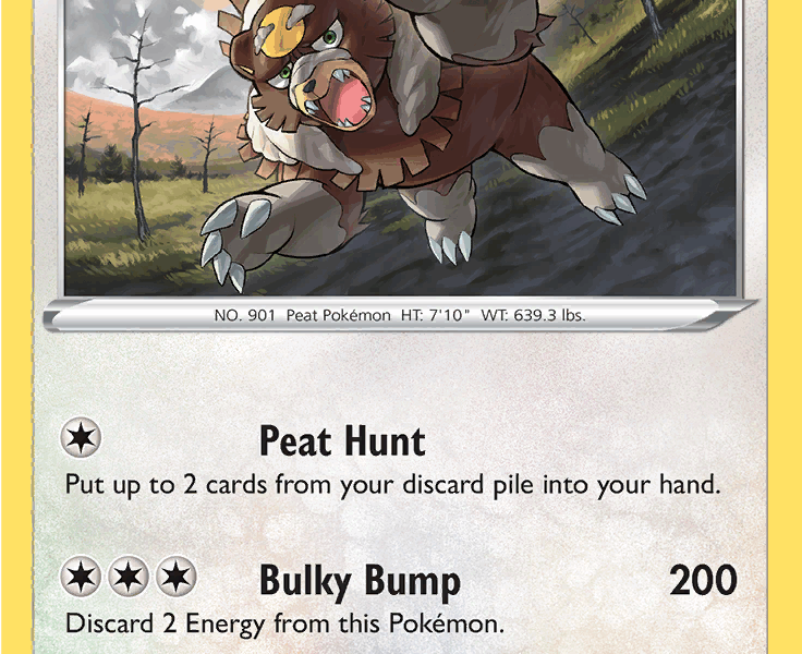 Ursaluna Pokemon Kaart