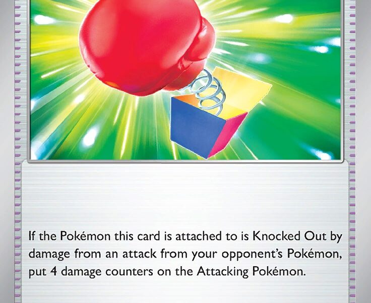 Vengeful Punch Pokemon Kaart
