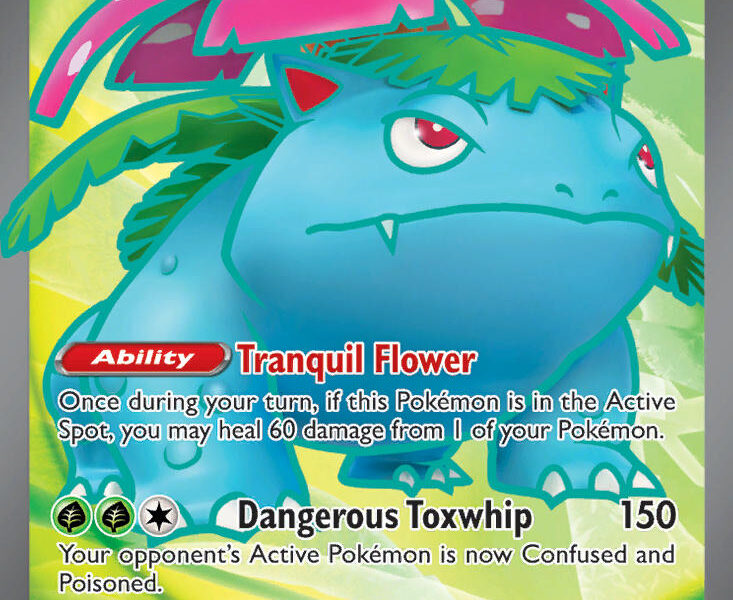 Venusaur ex Pokemon Kaart