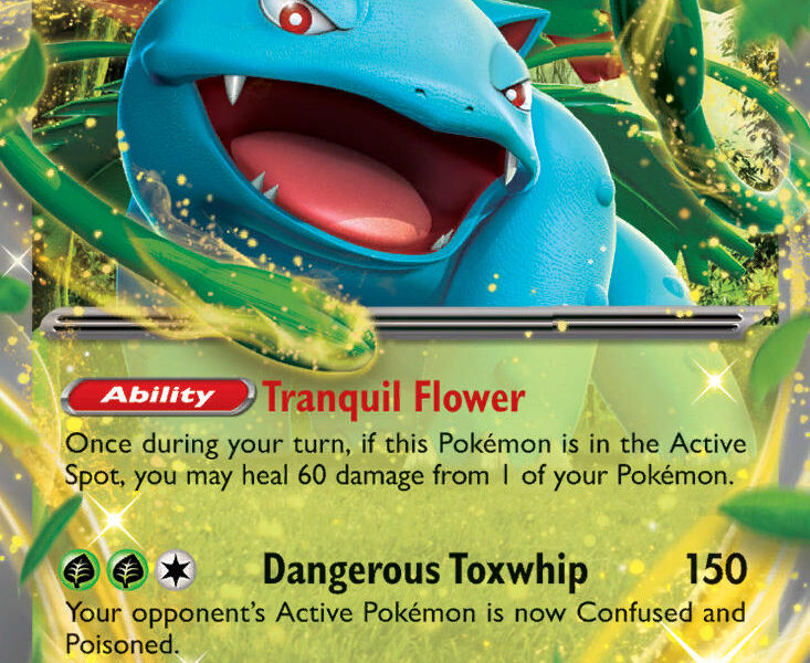 Venusaur ex Pokemon Kaart