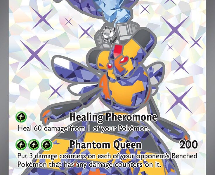 Vespiquen ex Pokemon Kaart
