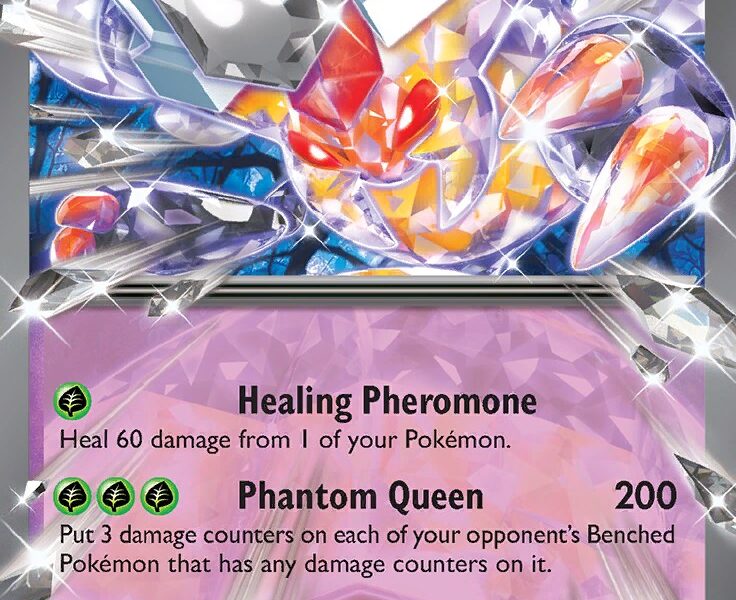 Vespiquen ex Pokemon Kaart