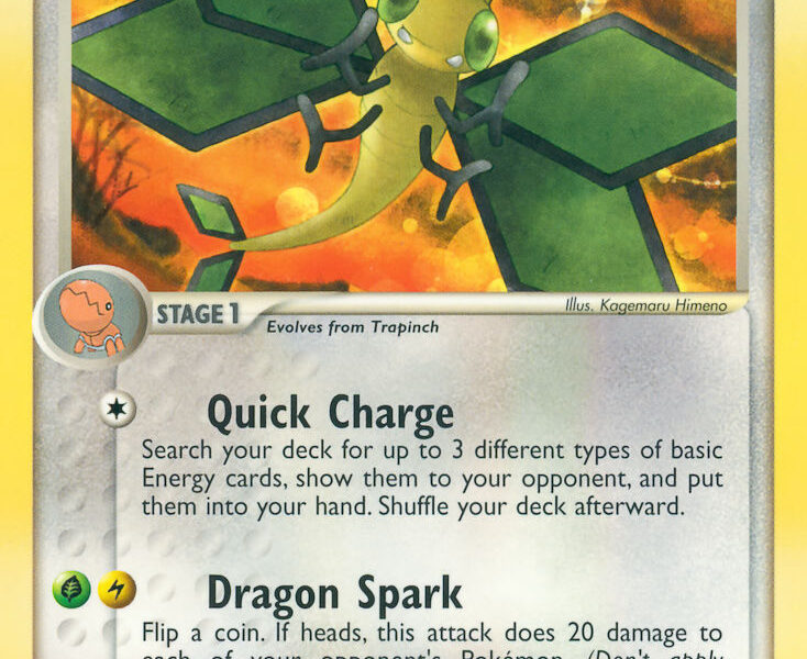 Vibrava Pokemon Kaart