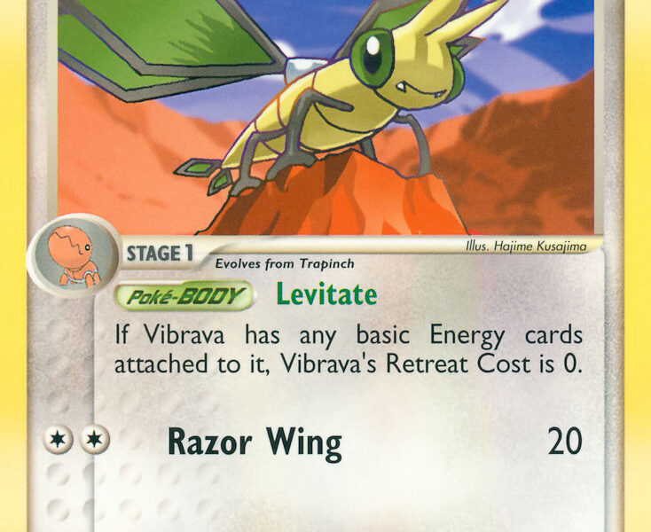 Vibrava Pokemon Kaart