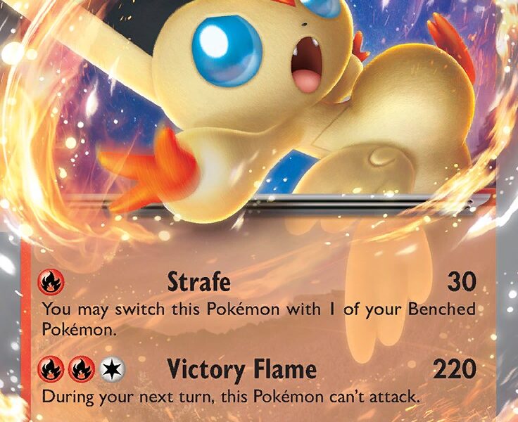 Victini ex Pokemon Kaart