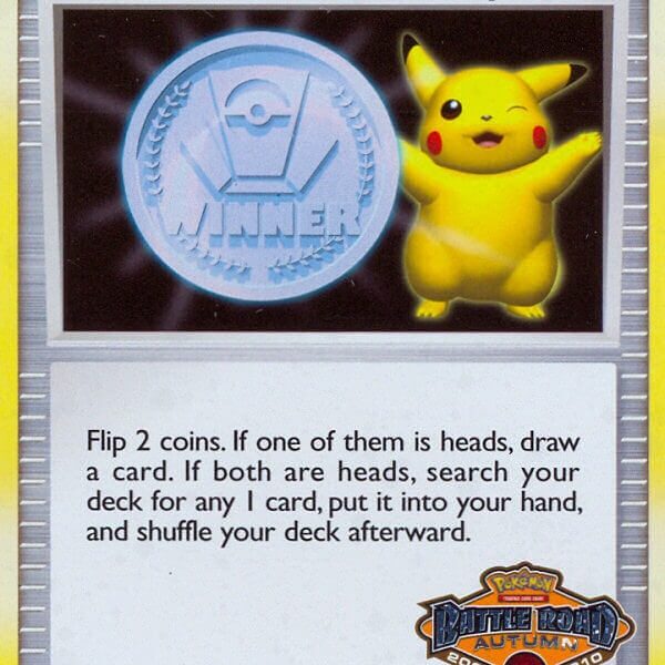 Victory Medal – Autumn 2009-2010 Pokemon Kaart