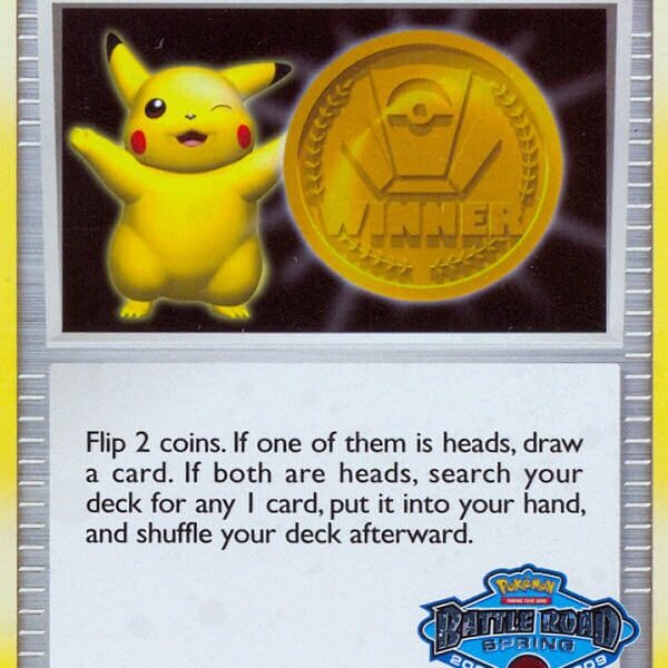 Victory Medal – Spring 2008-2009 Pokemon Kaart